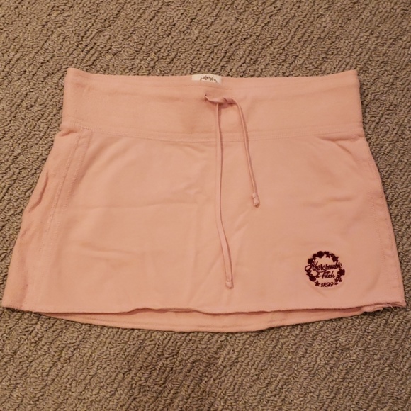 Abercrombie & Fitch Dresses & Skirts - Abercrombie & Fitch French Terry pink skirt